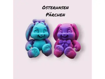 Osterhasen Pärchen