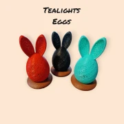 Teelichter Osterhasen