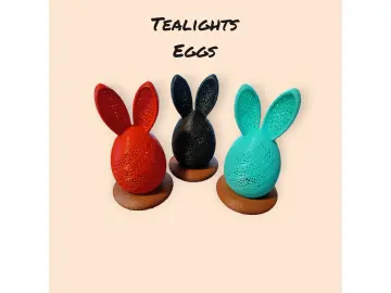 Teelichter Osterhasen