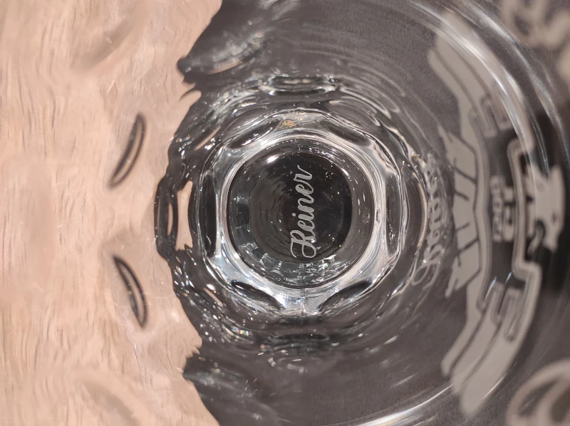 Dubbeglas Gravur nach Wunsch