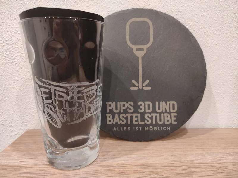 Dubbeglas Gravur nach Wunsch