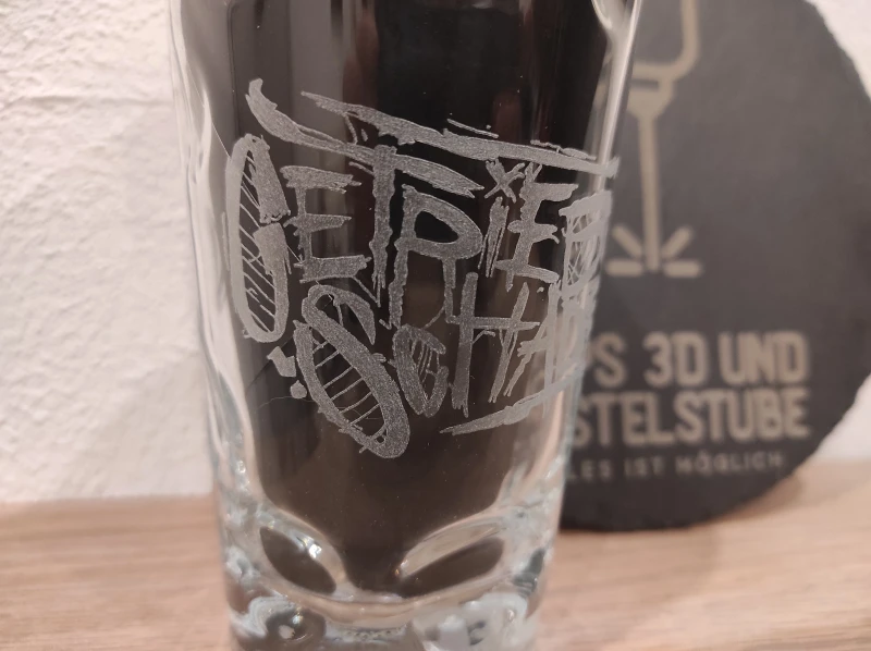 Dubbeglas Gravur nach Wunsch
