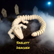 Skelett Drachen