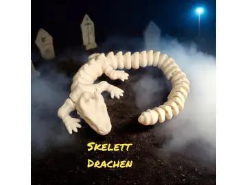 Skelett Drachen
