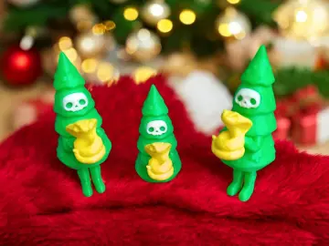 Tannenbaum mit Beinen